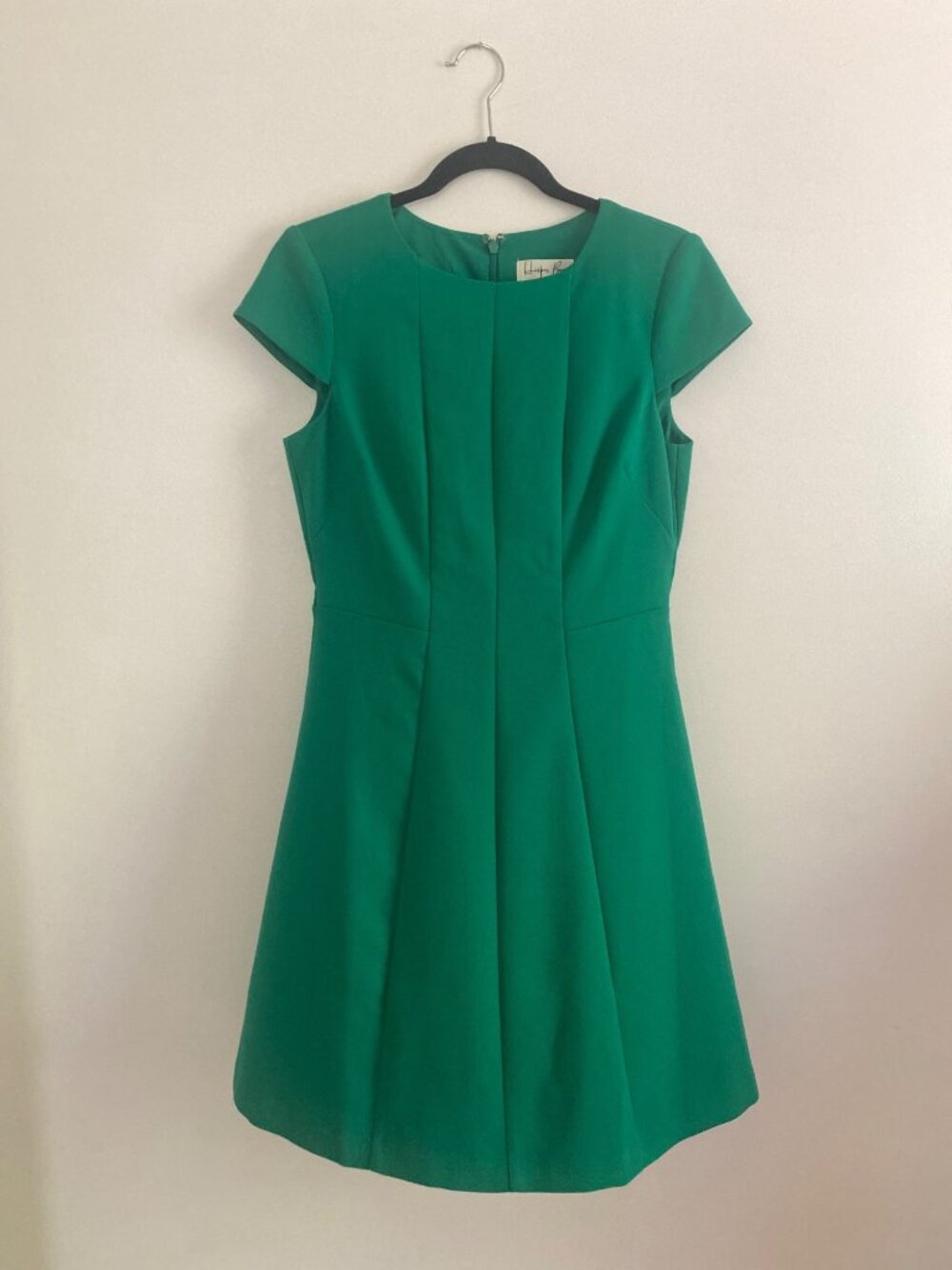 Harper Rose Kelly Green Cap Sleeve Fit & Flare Structured Dress Size 6
